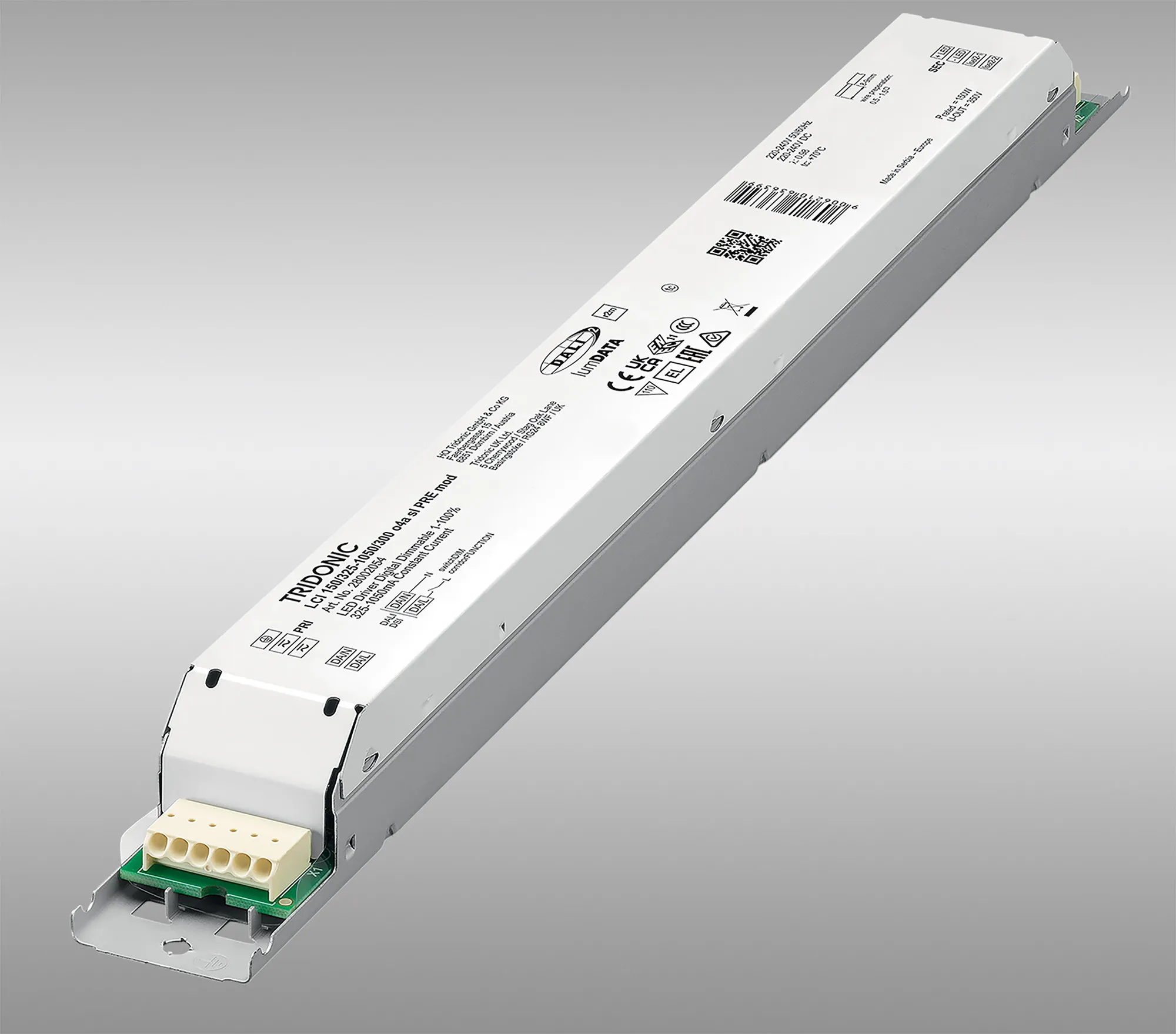150W 325-1050mA 300V o4a sl PRE mod 28002054  Tridonic LC